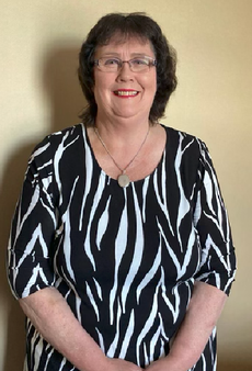 A picture of Pauline, Hon Secratary. 