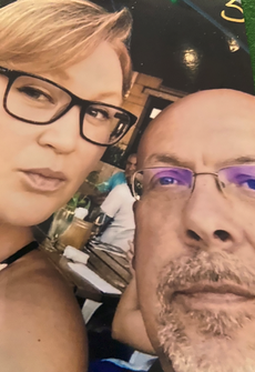 A picture of Gabbi and Dave Committee Members.